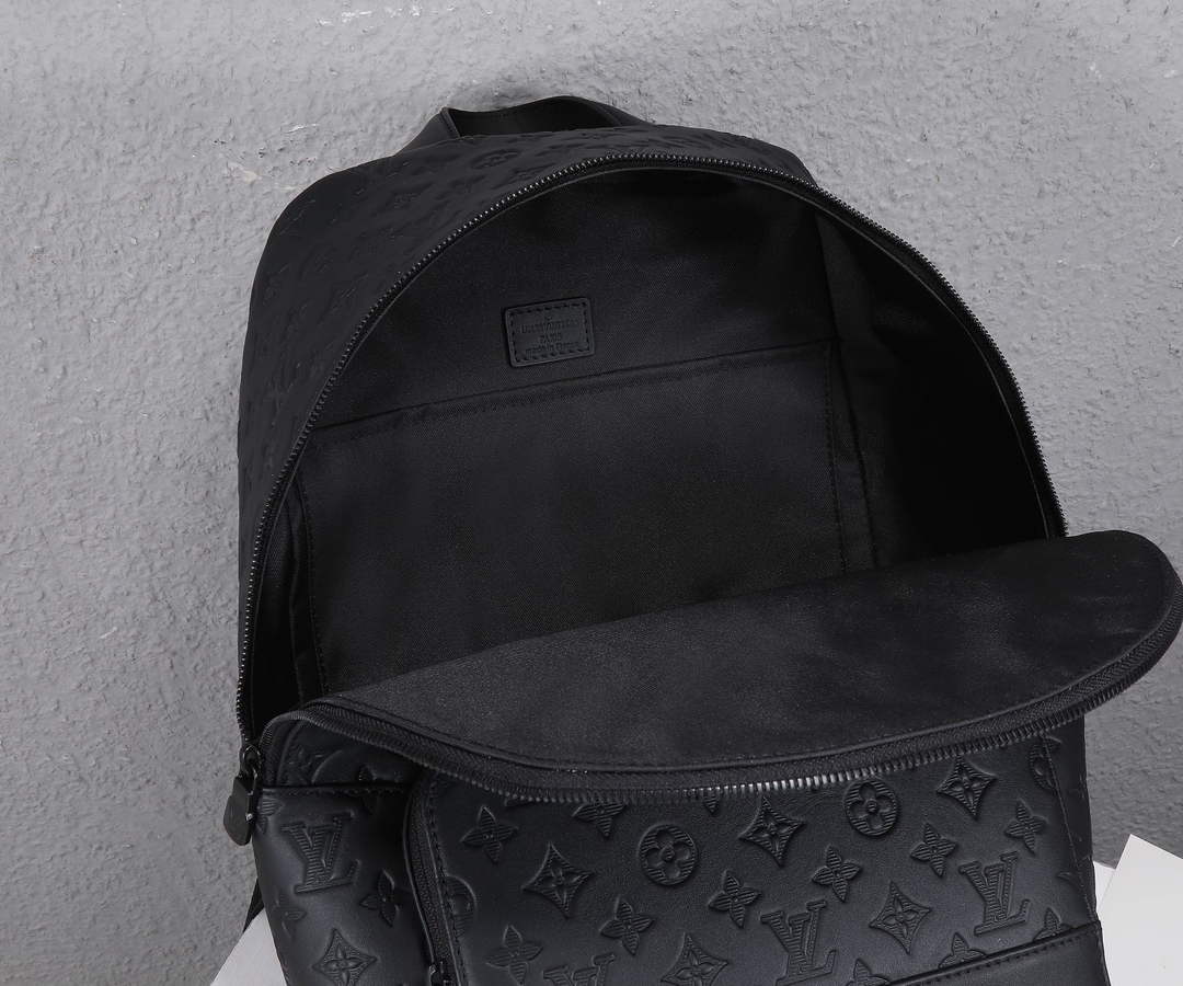 Louis Vuitton LV M46109 Racer Backpack Monogram Shadow Leather