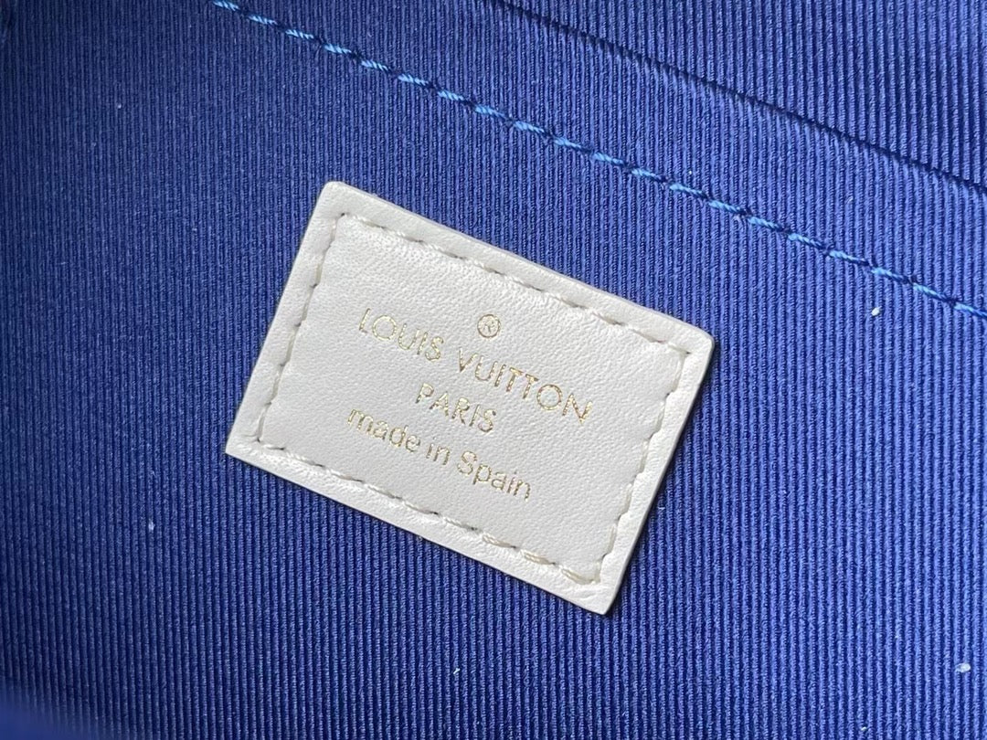 Louis Vuitton LV M46207 Palm Springs Mini Monogram Blue