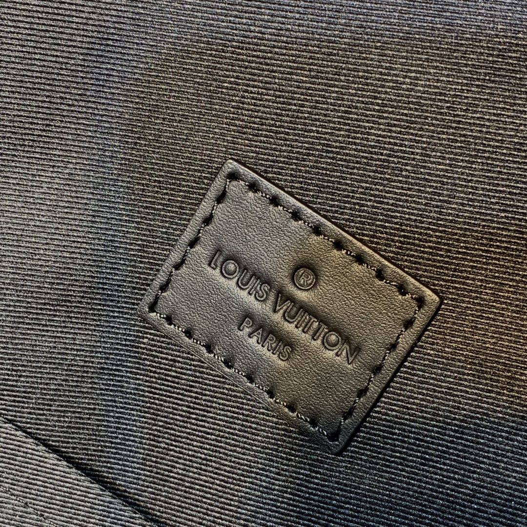 Louis Vuitton LV M57079 New Backpack Leather Black