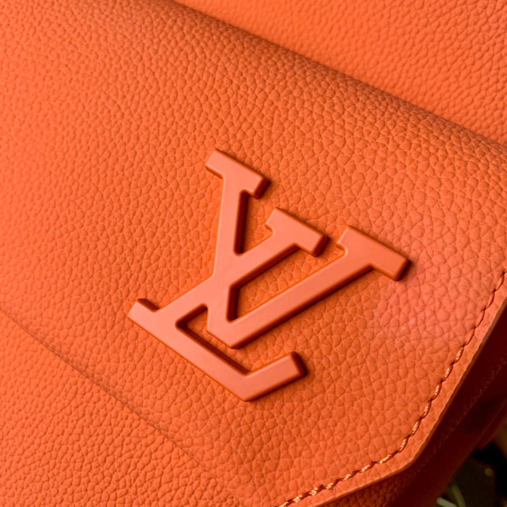 Louis Vuitton LV M57079 New Backpack Leather Orange