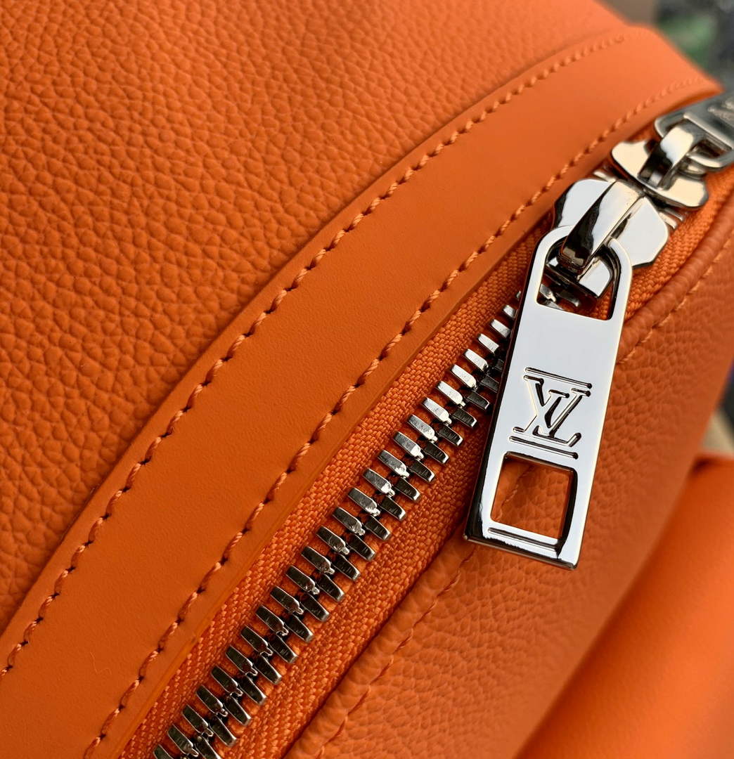 Louis Vuitton LV M57079 New Backpack Leather Orange
