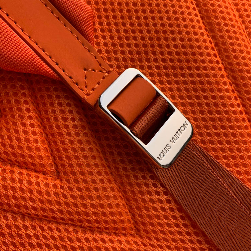 Louis Vuitton LV M57079 New Backpack Leather Orange