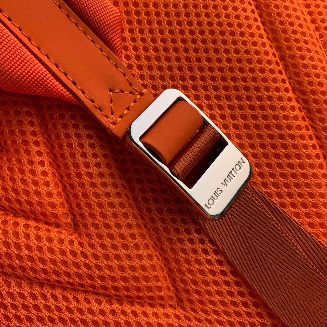 Louis Vuitton LV M57079 New Backpack Leather Orange