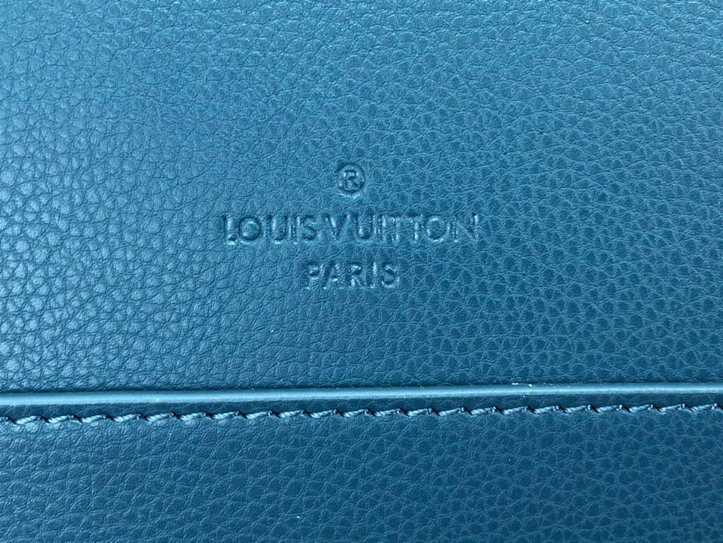 Louis Vuitton LV M57080 Aerogram Takeoff Messenger Bag Blue