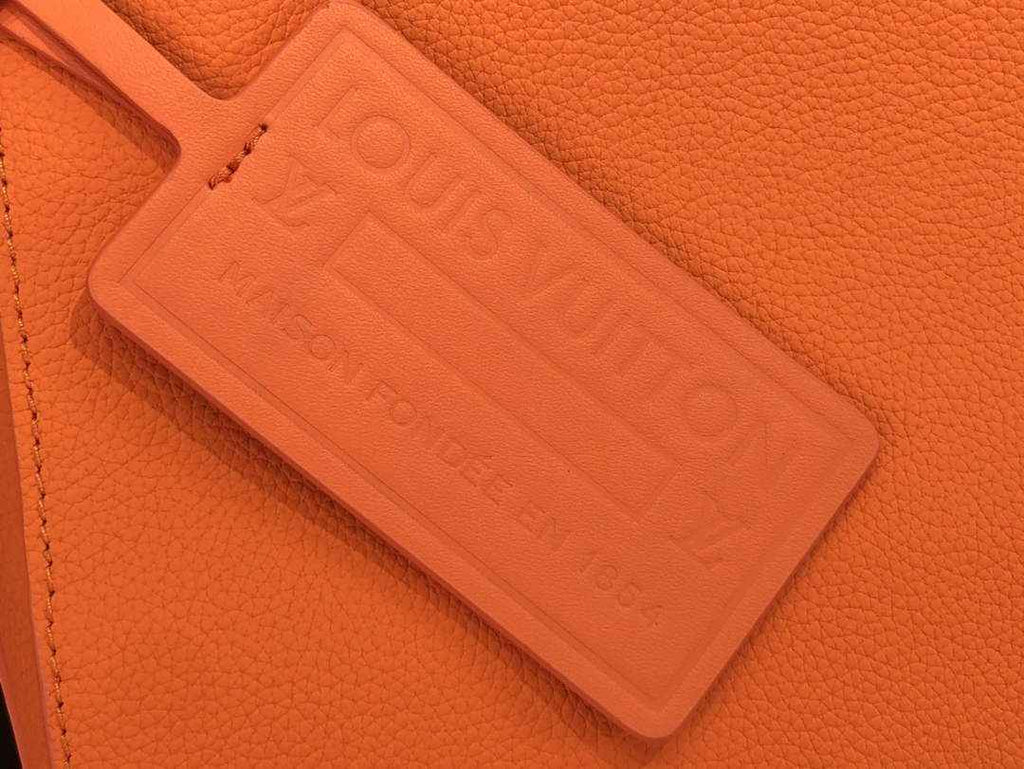 Louis Vuitton LV M57080 Aerogram Takeoff Messenger Bag Orange
