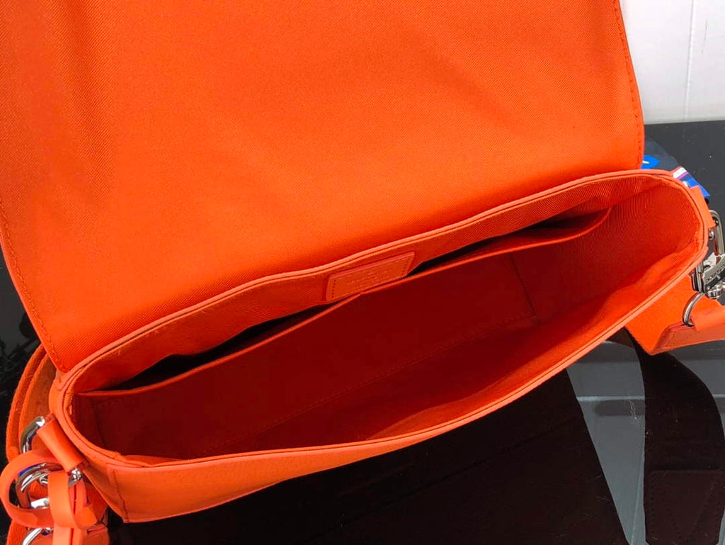 Louis Vuitton LV M57080 Aerogram Takeoff Messenger Bag Orange