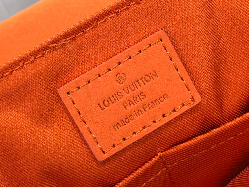Louis Vuitton LV M57080 Aerogram Takeoff Messenger Bag Orange