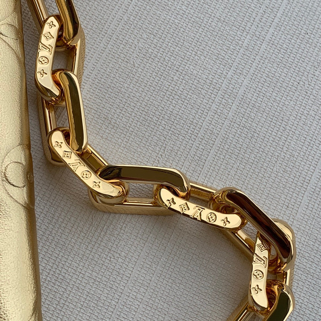 Louis Vuitton LV M57790 Coussin PM Handbags Gold - Default Title - View 5