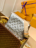 Louis Vuitton LV M57790 Coussin PM Handbags Silver