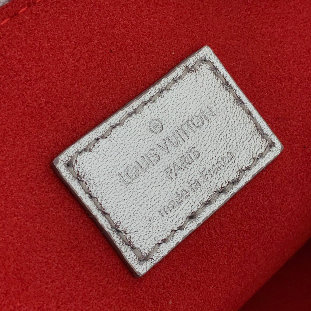Louis Vuitton LV M57790 Coussin PM Handbags Silver