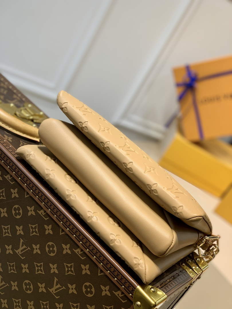 Louis Vuitton LV M57791 Coussin PM Handbags Apricot - Default Title - View 3