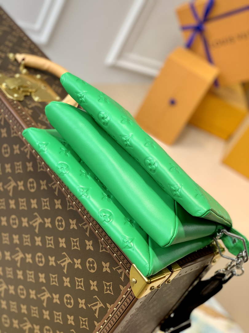 Louis Vuitton LV M57936 Coussin PM Handbags Green - Default Title - View 3