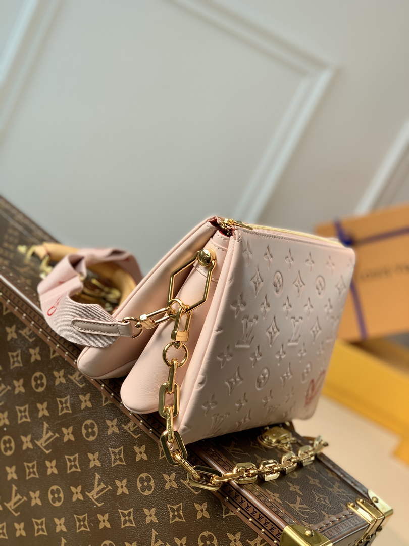 Louis Vuitton LV M58739 Coussin PM Handbags Light Pink - Default Title - View 3