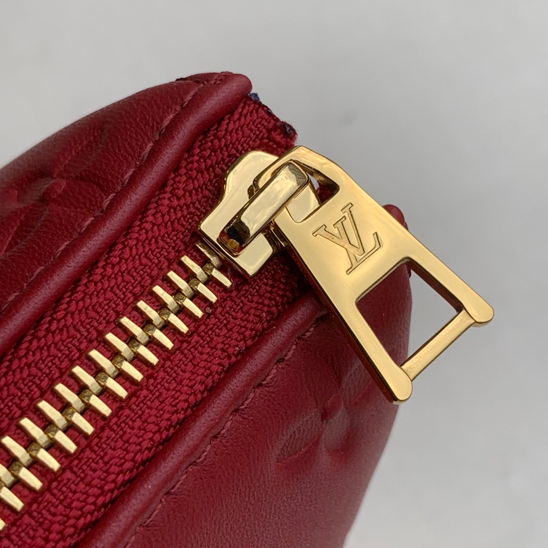 Louis Vuitton LV M59275 Coussin PM Handbags Claret