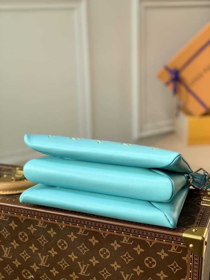 Louis Vuitton LV M59398 Coussin PM Handbags Light Blue - Default Title - View 2