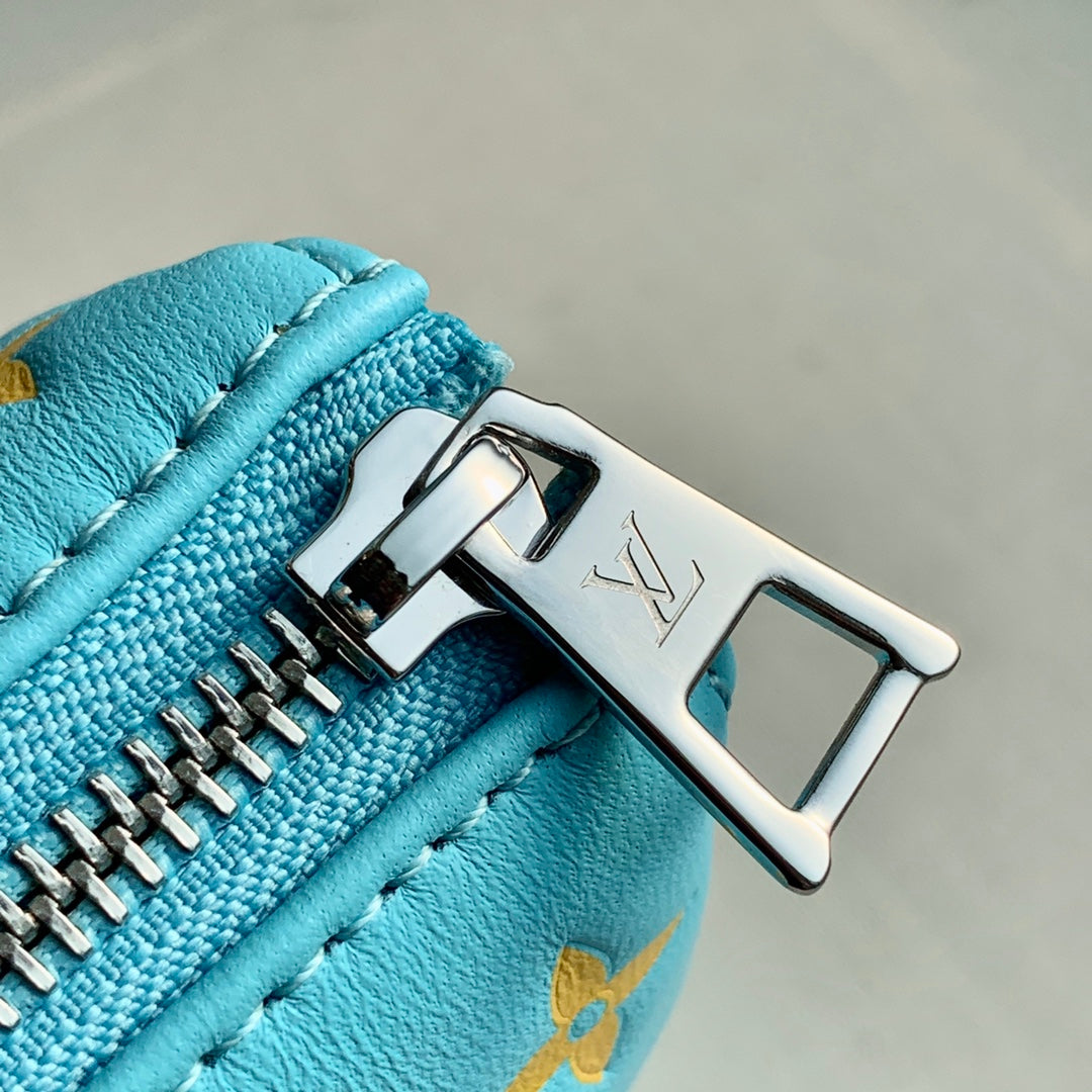 Louis Vuitton LV M59398 Coussin PM Handbags Light Blue