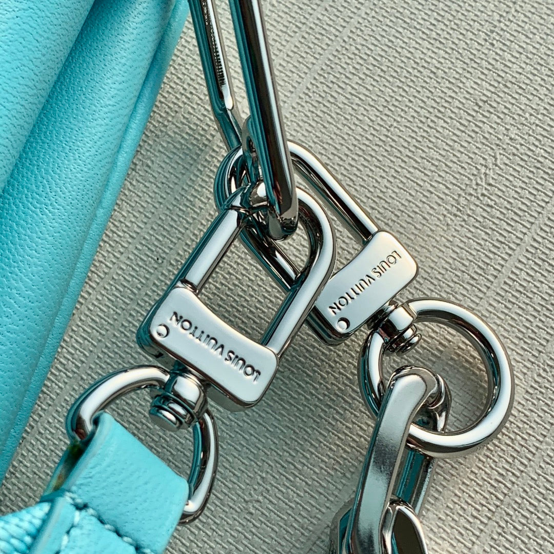 Louis Vuitton LV M59398 Coussin PM Handbags Light Blue