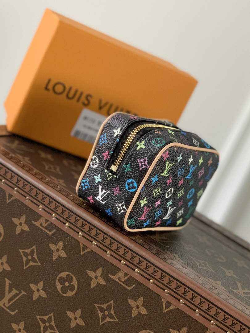 Louis Vuitton LV M81339 Wapity Case Monogram canvas black