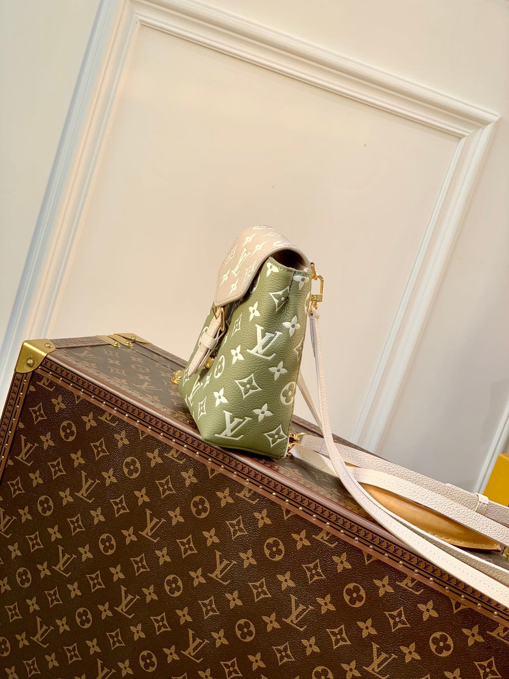 Louis Vuitton LV M81351 Tiny Backpack Monogram Empreinte Leather