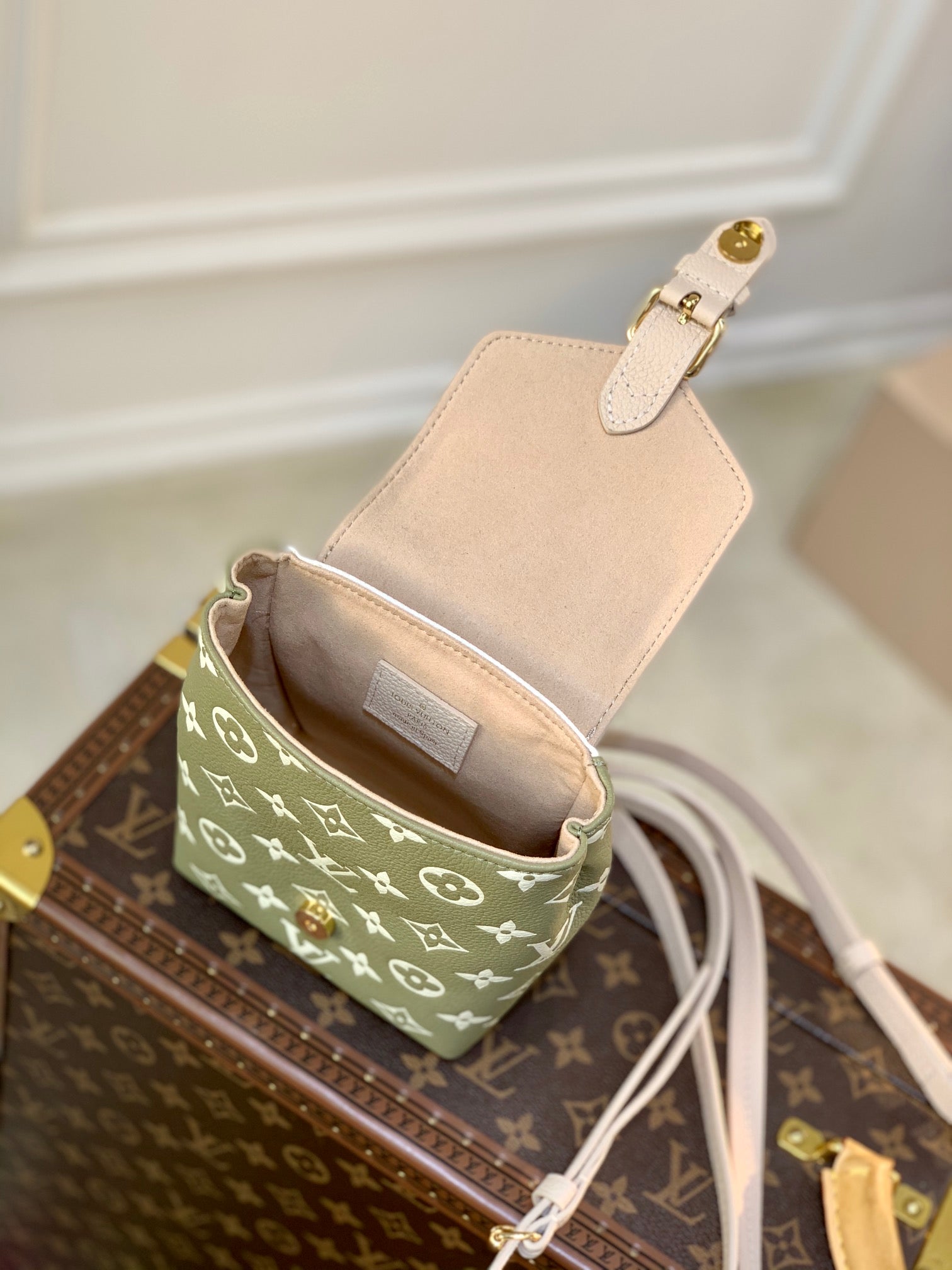 Louis Vuitton LV M81351 Tiny Backpack Monogram Empreinte Leather