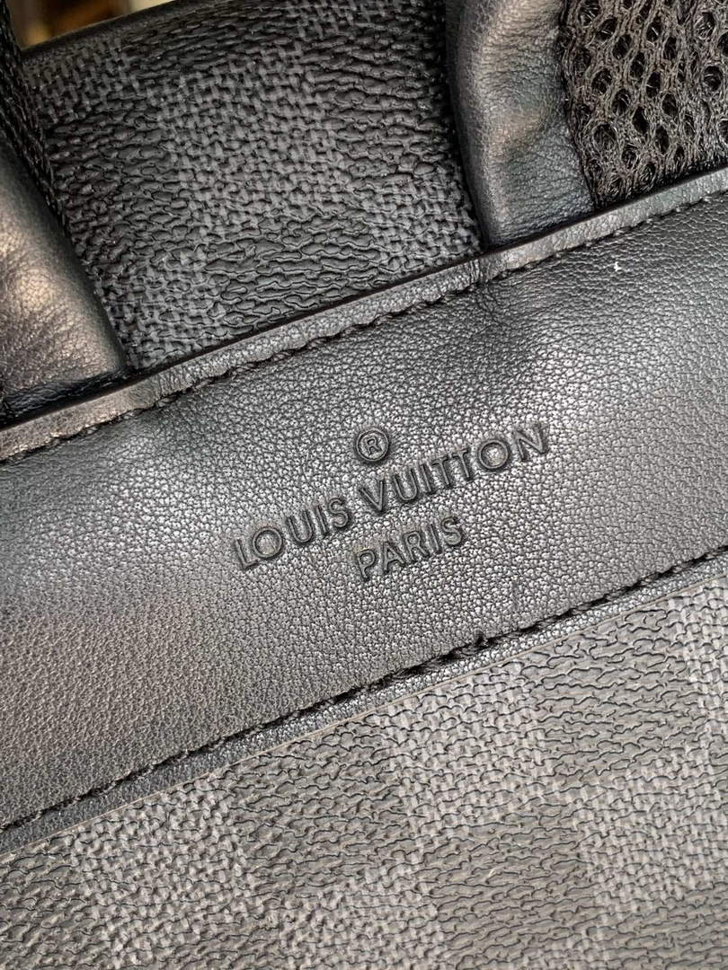 Louis Vuitton LV N40365 Josh Damier Graphite Canvas Bag