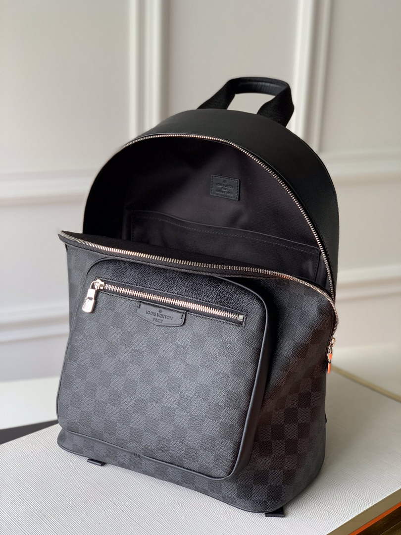 Louis Vuitton LV N40365 Josh Damier Graphite Canvas Bag