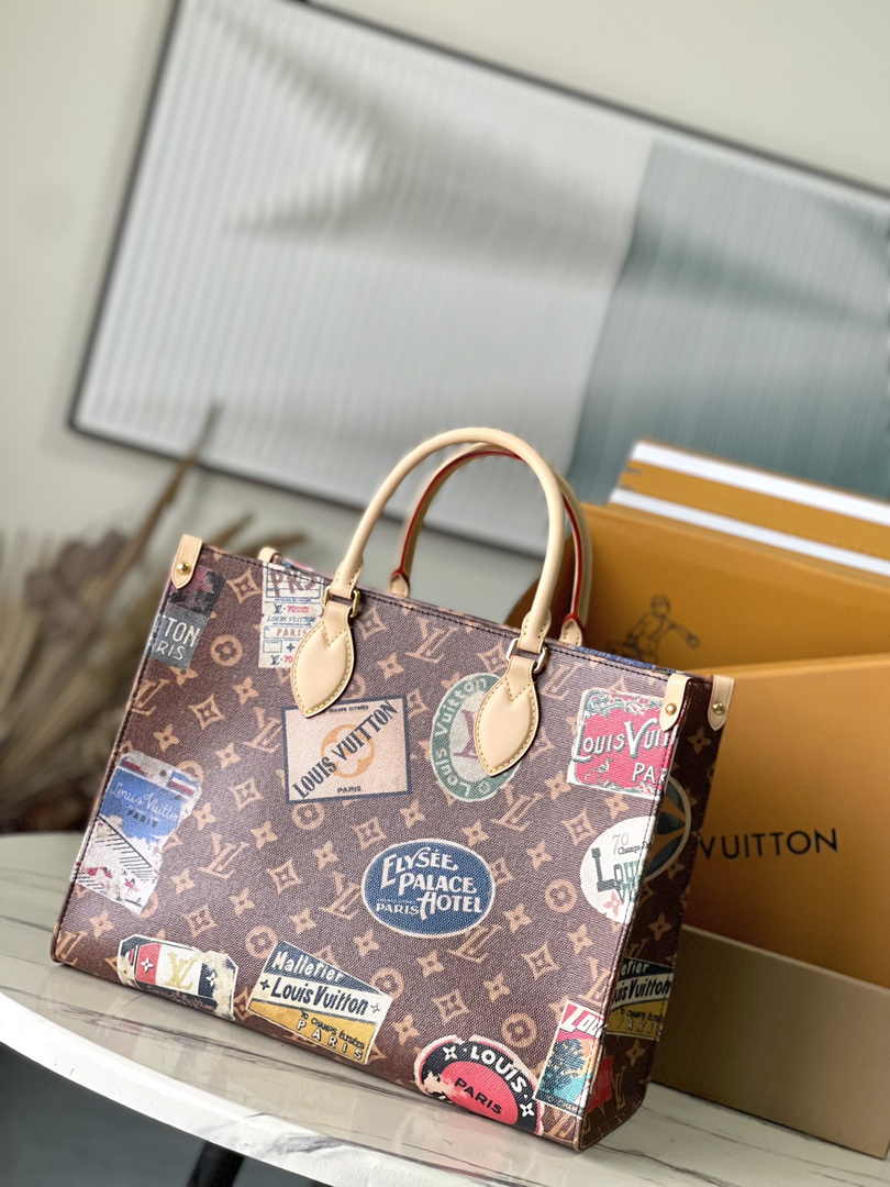 Louis Vuitton LV OnTheGo Voyage Bag M47147 - Default Title - View 1