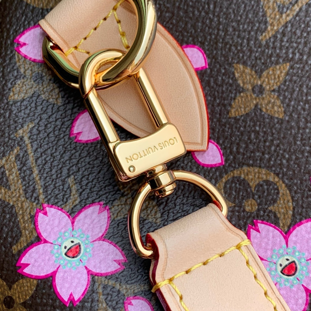 Louis Vuitton LV x TM Speedy Bandoulière 25 Bag M14174 Sakura Brown