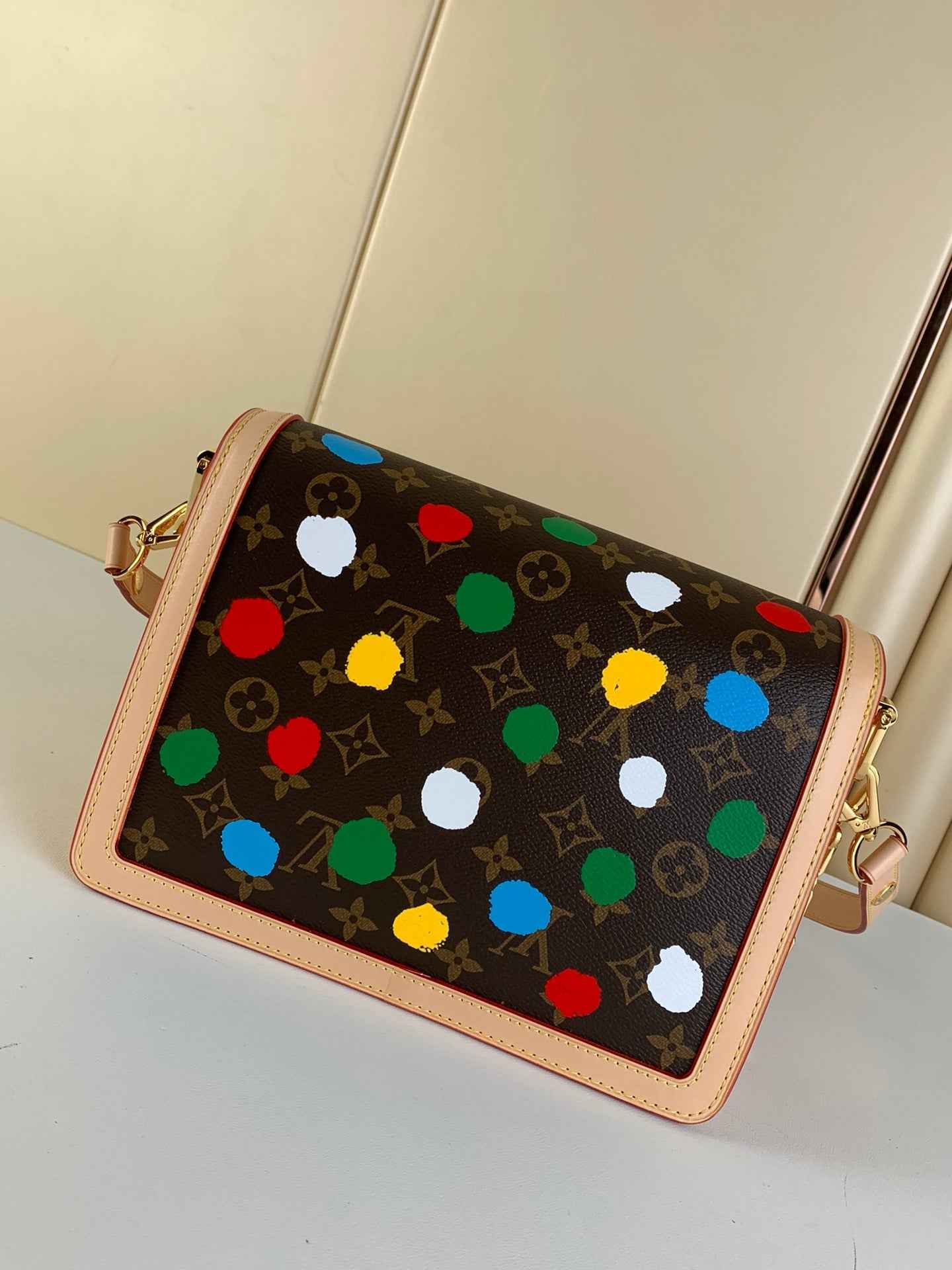 Louis Vuitton LV x YK Dauphine MM Bag M46432 Monogram coated canvas - Default Title - View 4