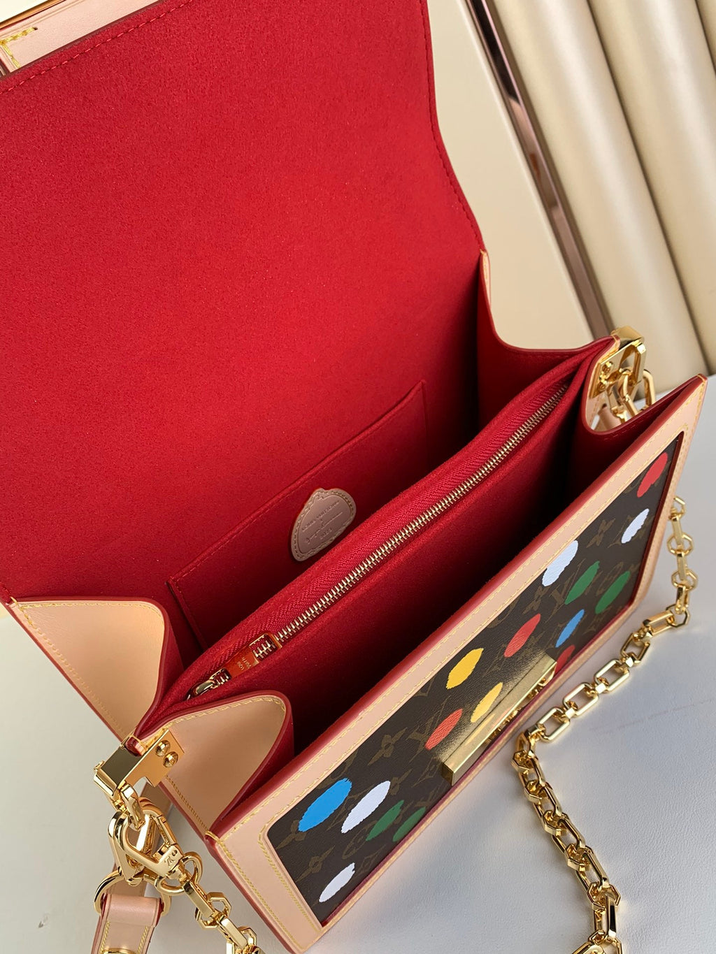Louis Vuitton LV x YK Dauphine MM Bag M46432 Monogram coated canvas - Default Title - View 8