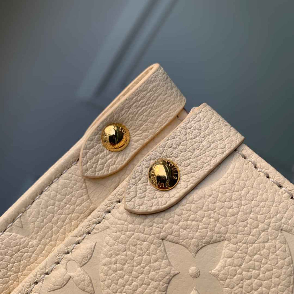 Louis Vuitton LV x YK OnTheGo MM Bag M46416 Beige Leather - Default Title - View 5