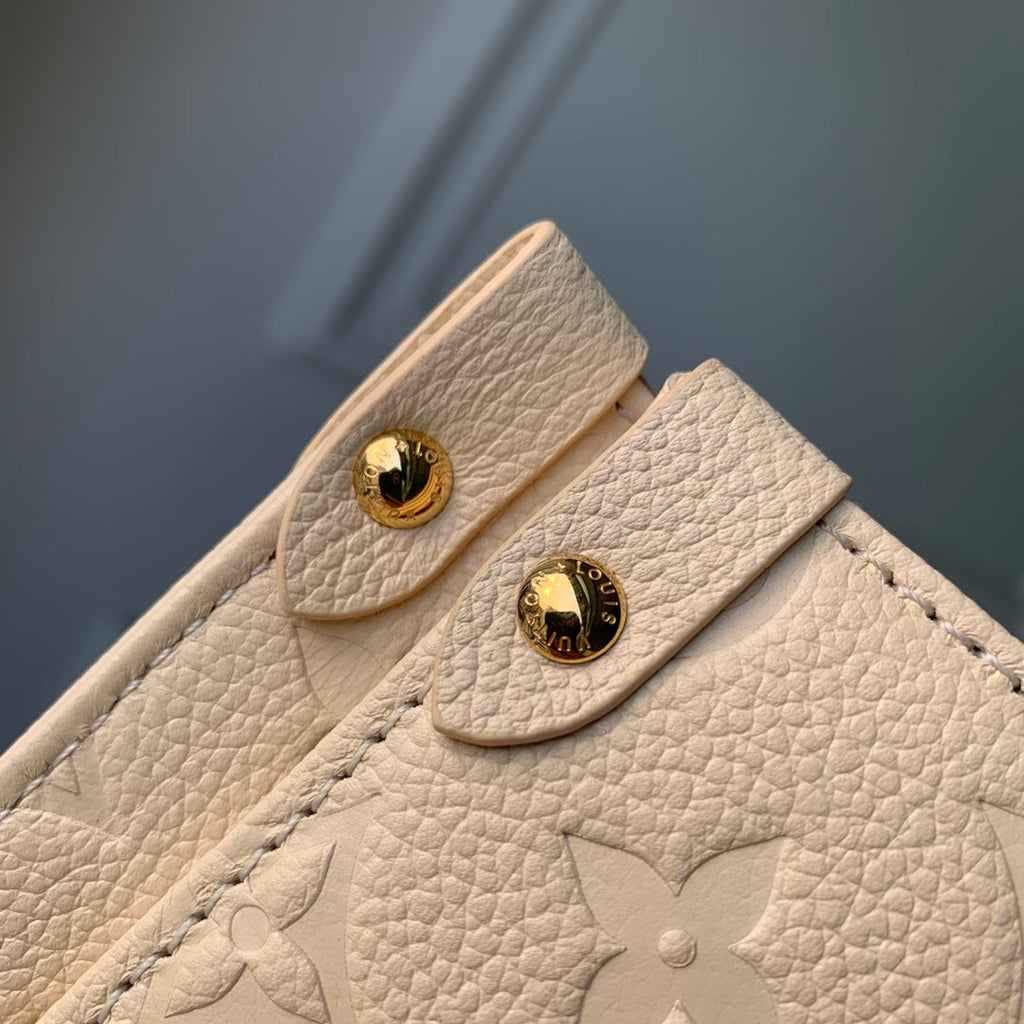 Louis Vuitton LV x YK OnTheGo MM Bag M46416 Beige Leather - Default Title - View 5