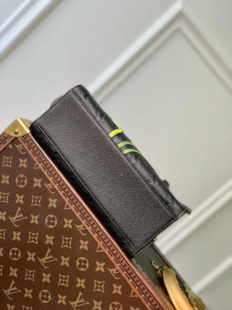 Louis Vuitton LV x YK OnTheGo PM Bag M21732 Black Leather - Default Title - View 4