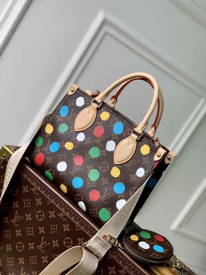Louis Vuitton LV x YK OnTheGo PM Bag M46380 Monogram canvas 3D - Default Title - View 1