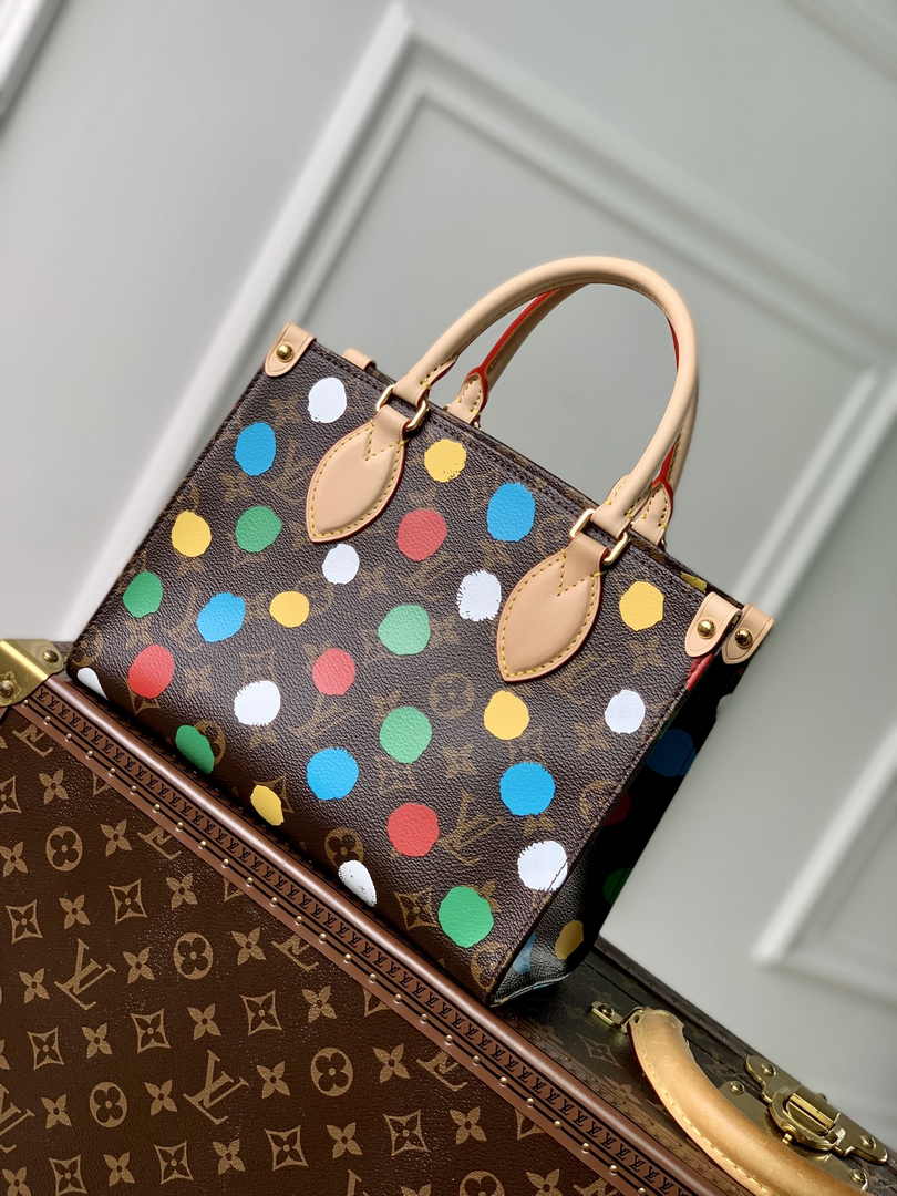 Louis Vuitton LV x YK OnTheGo PM Bag M46380 Monogram canvas 3D - Default Title - View 2