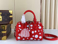 Louis Vuitton LV x YK Speedy Bandoulière 20 M46411 Red Monogram Empreinte