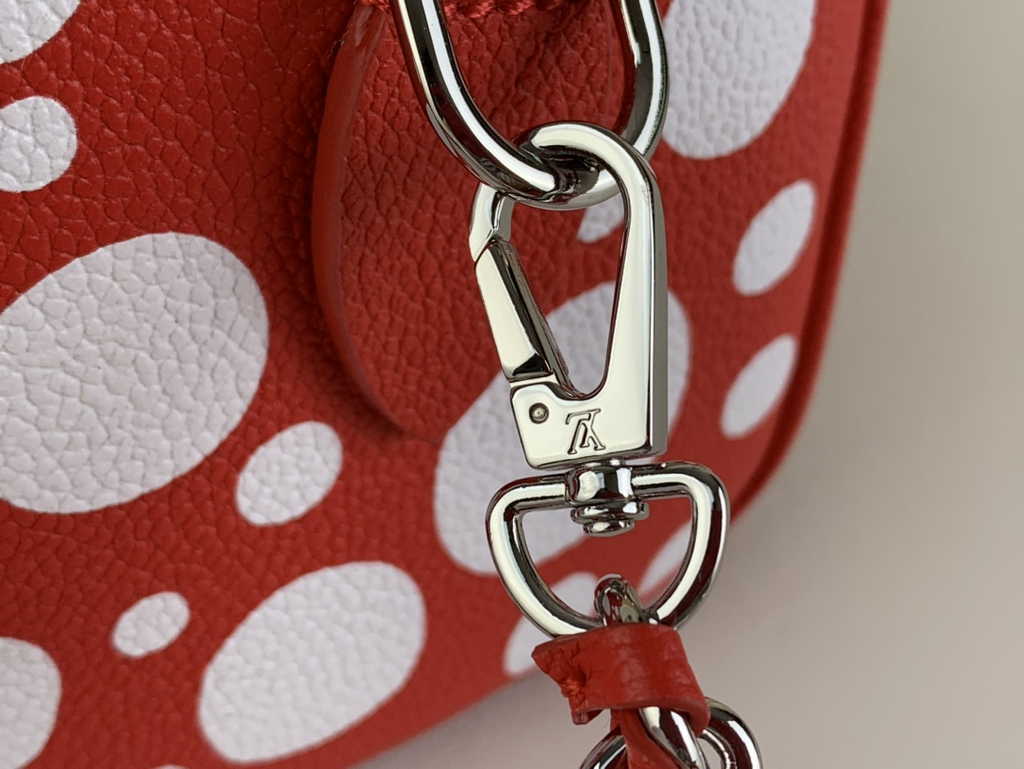 Louis Vuitton LV x YK Speedy Bandoulière 20 M46411 Red Monogram Empreinte