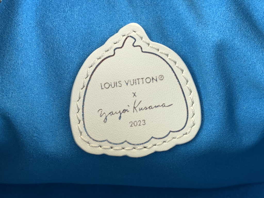 Louis Vuitton LV x YK Speedy Bandoulière 20 M46425 Blue Monogram Empreinte