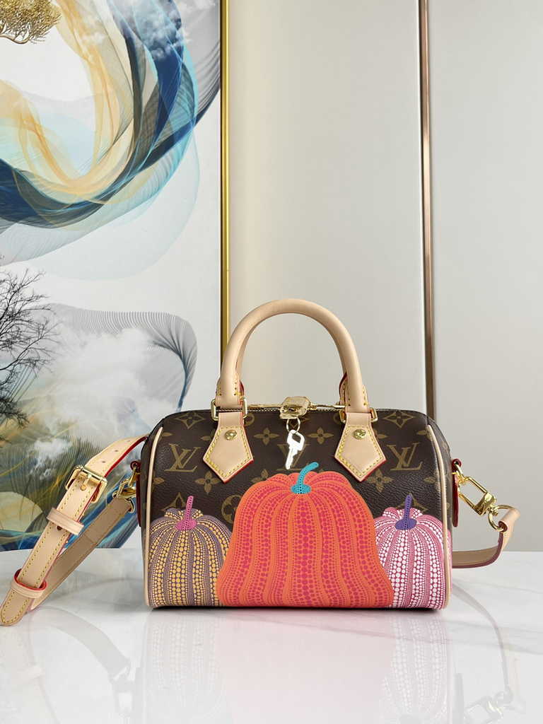 Louis Vuitton LV x YK Speedy Bandoulière 20 M46469 Monogram leather