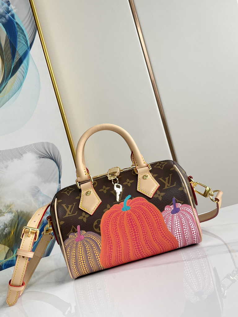 Louis Vuitton LV x YK Speedy Bandoulière 20 M46469 Monogram leather
