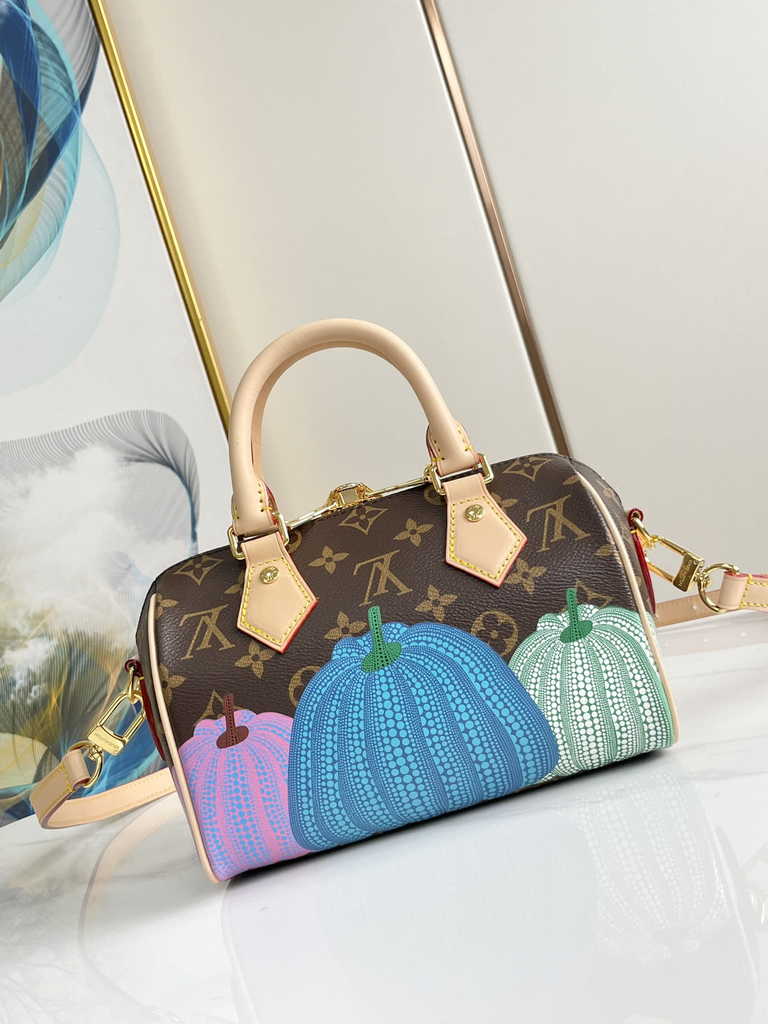 Louis Vuitton LV x YK Speedy Bandoulière 20 M46469 Monogram leather