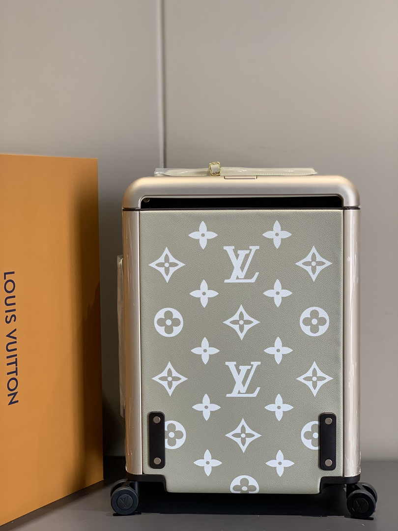 Louis Vuitton M10255 HORIZON 55 Kaki Cream Monogram Canvas