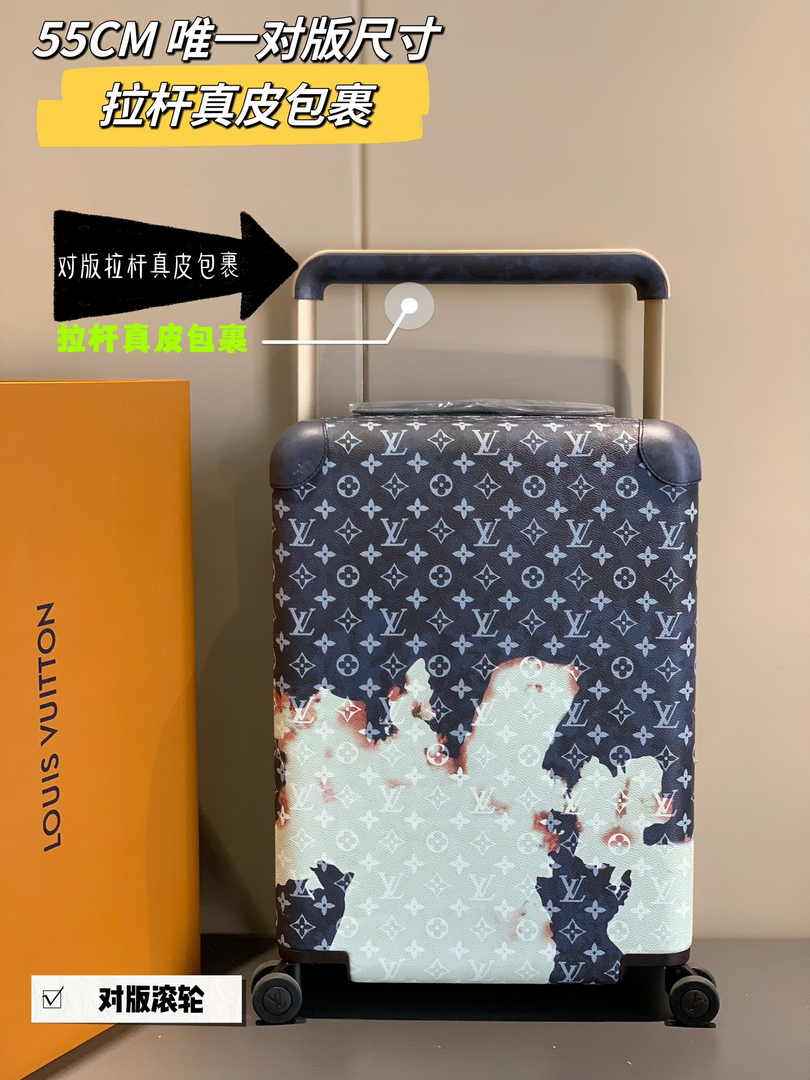 Louis Vuitton M10289 HORIZON 55 Ink Blue Monogram Canvas