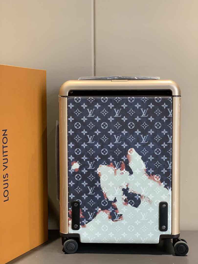 Louis Vuitton M10289 HORIZON 55 Ink Blue Monogram Canvas