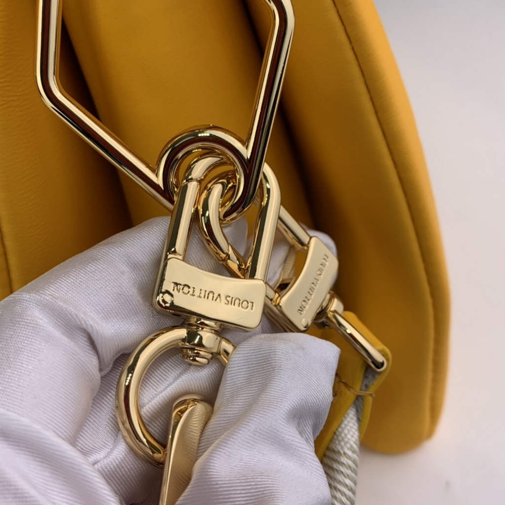 Louis Vuitton M20378 Coussin PM Handbag Lambskin Yellow - Default Title - View 6