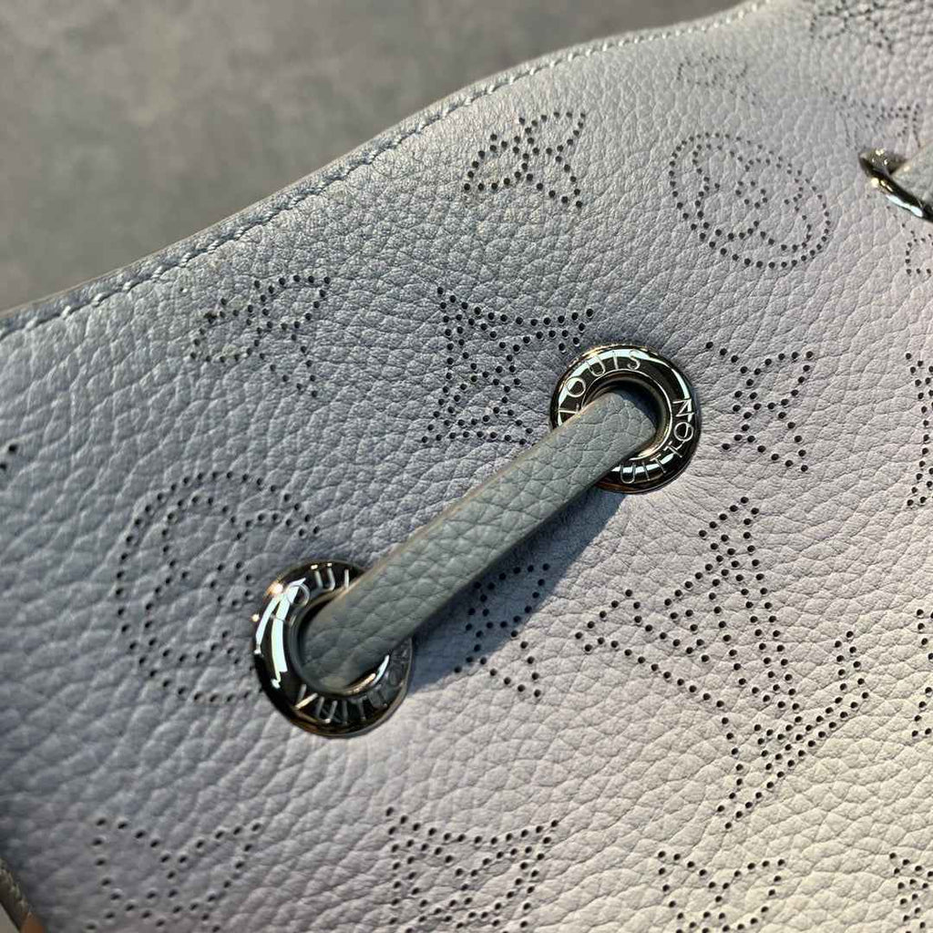 Louis Vuitton M20507 Bella Bag Mahina Leather Blue
