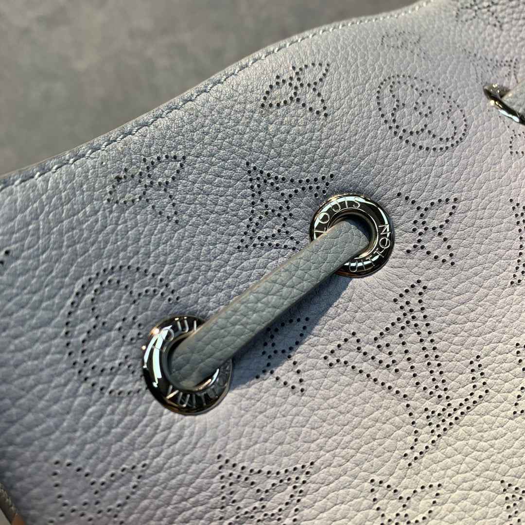 Louis Vuitton M20507 Bella Bag Mahina Leather Blue