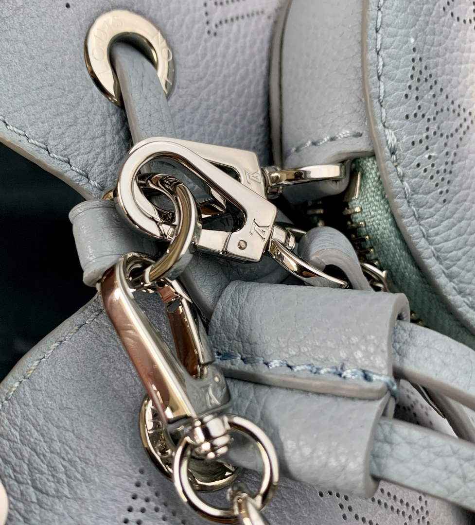 Louis Vuitton M20507 Bella Bag Mahina Leather Blue