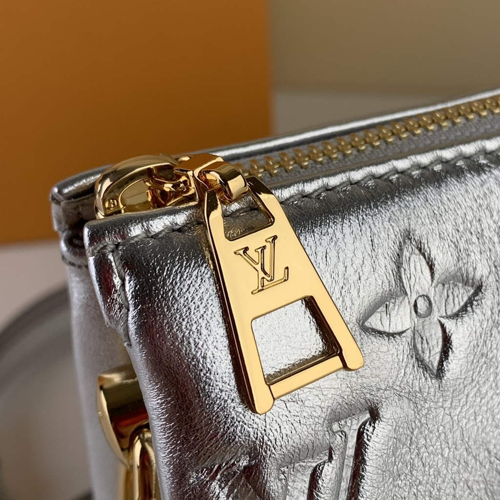 Louis Vuitton M20567 Coussin BB Handbag Calfskin Leather Silver - Default Title - View 6