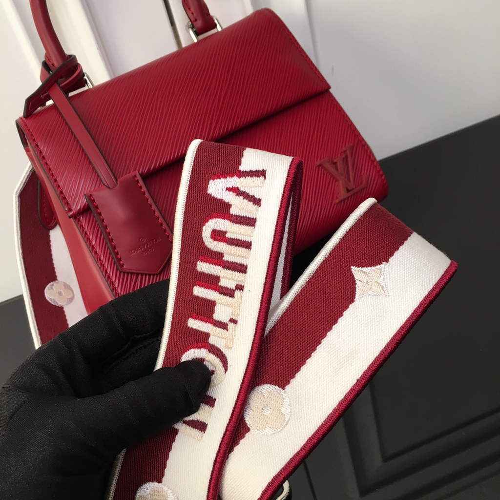 Louis Vuitton M20613 Cluny Mini Epi Leather Raspberry Pink